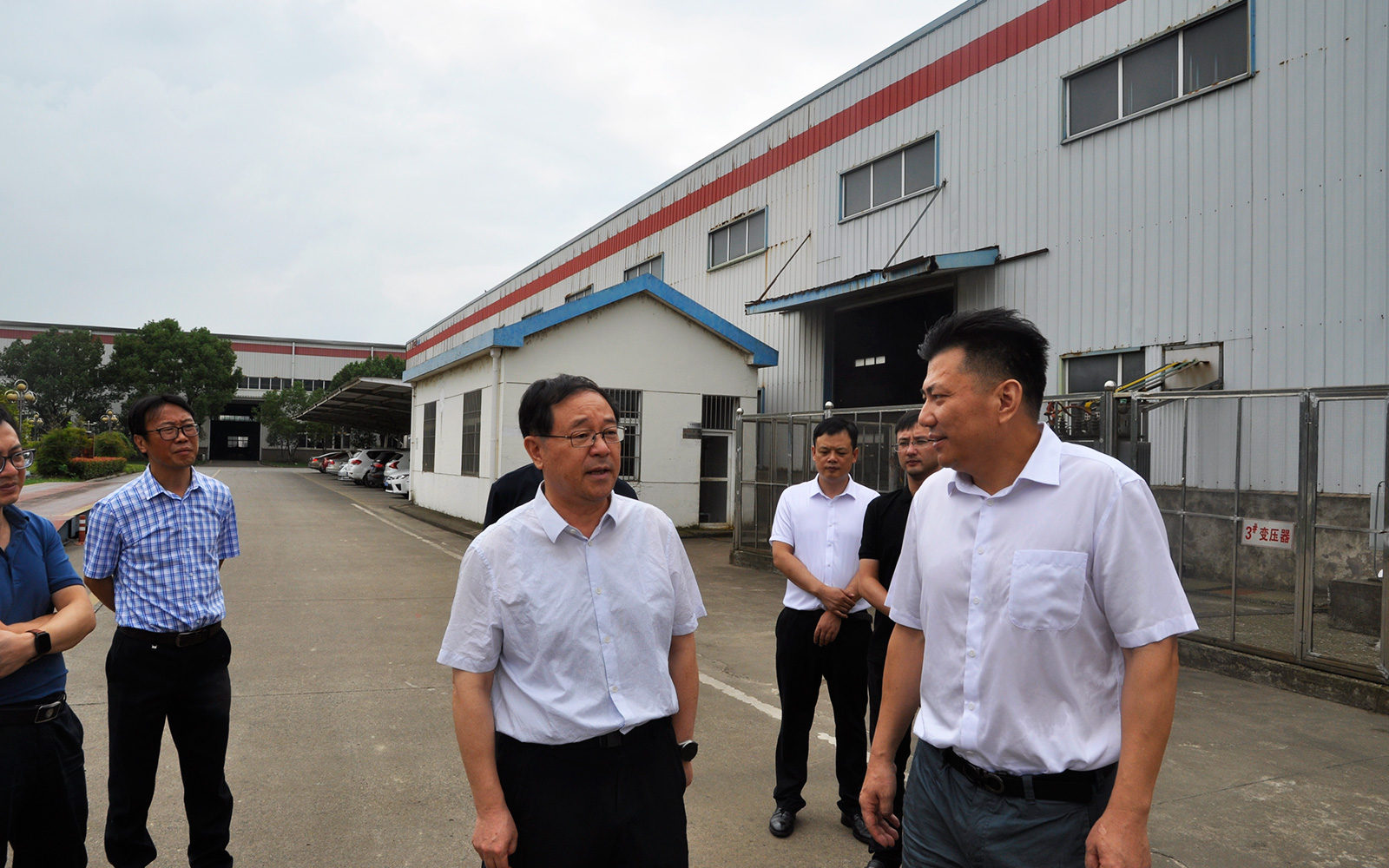 省經(jīng)信廳牛弩韜廳長(zhǎng)一行到博瑞特公司調(diào)研